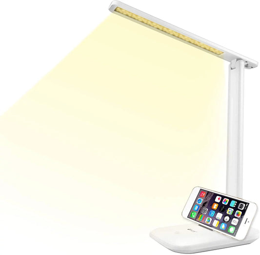 LED Desk Lamp with Adjustable Brightness