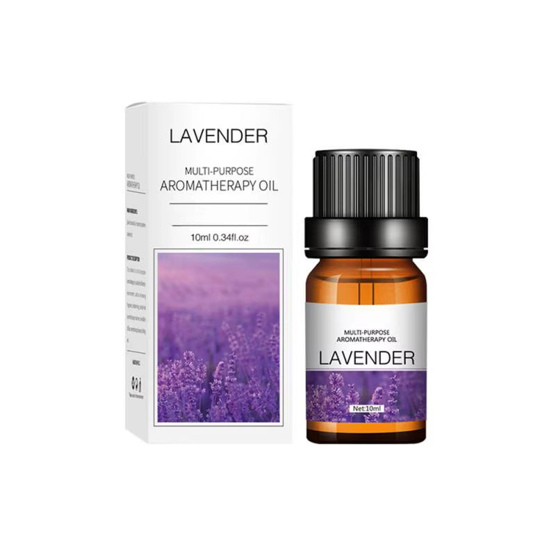 Essential Oil Water Soluble for Aromatherapy Diffuser Humidifier Room Fresheners Stress Relief Rose Lily Lavender Freesia 10Ml