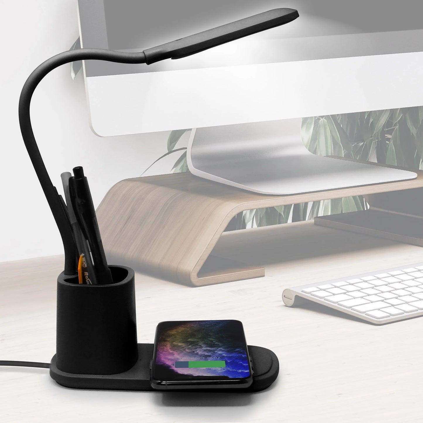 ZOUYUE LED Smart Charging Desk Lamp