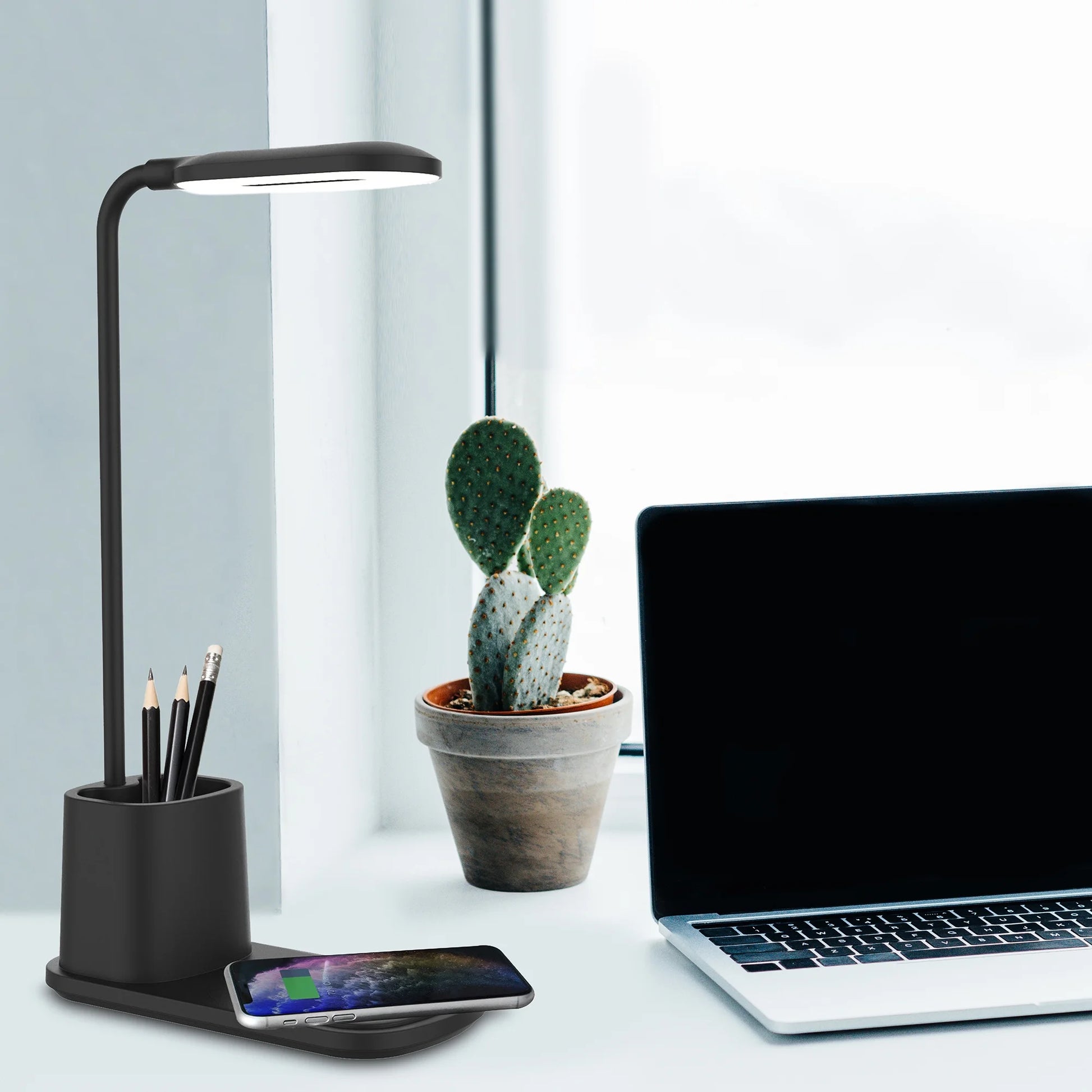 ZOUYUE LED Smart Charging Desk Lamp