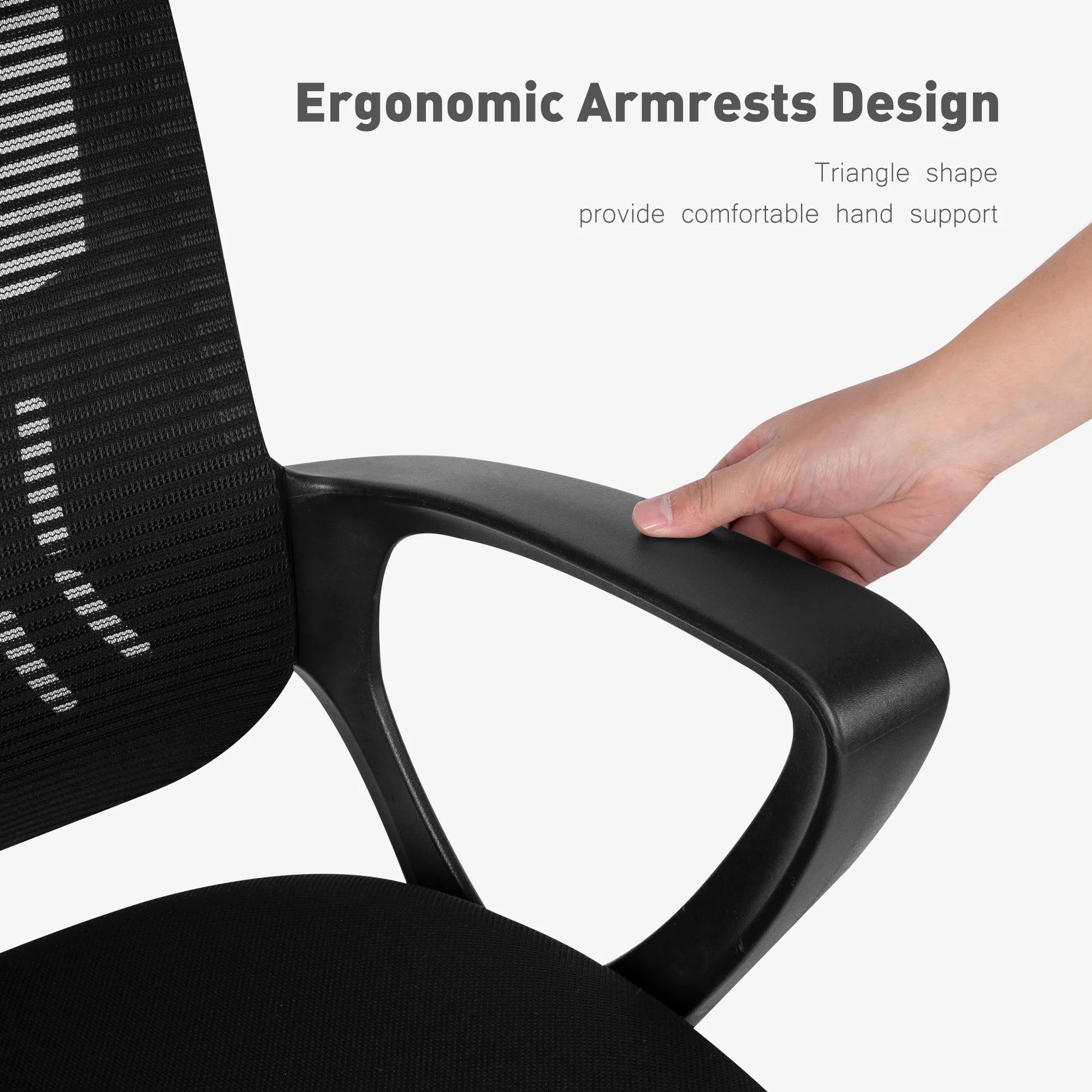 Mesh Ergonomic Desk Chair with Lumbar Support