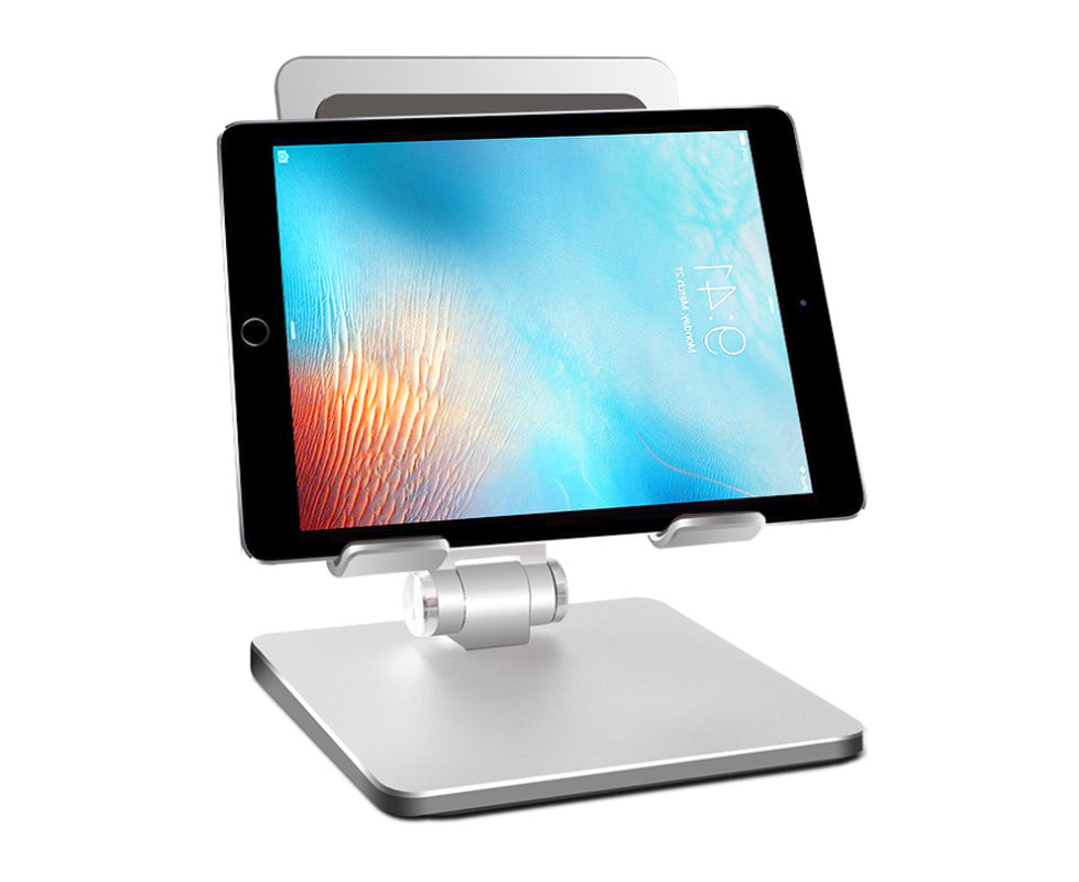 Stable Tablet Holder with Heavy and Thickened Aluminum Base