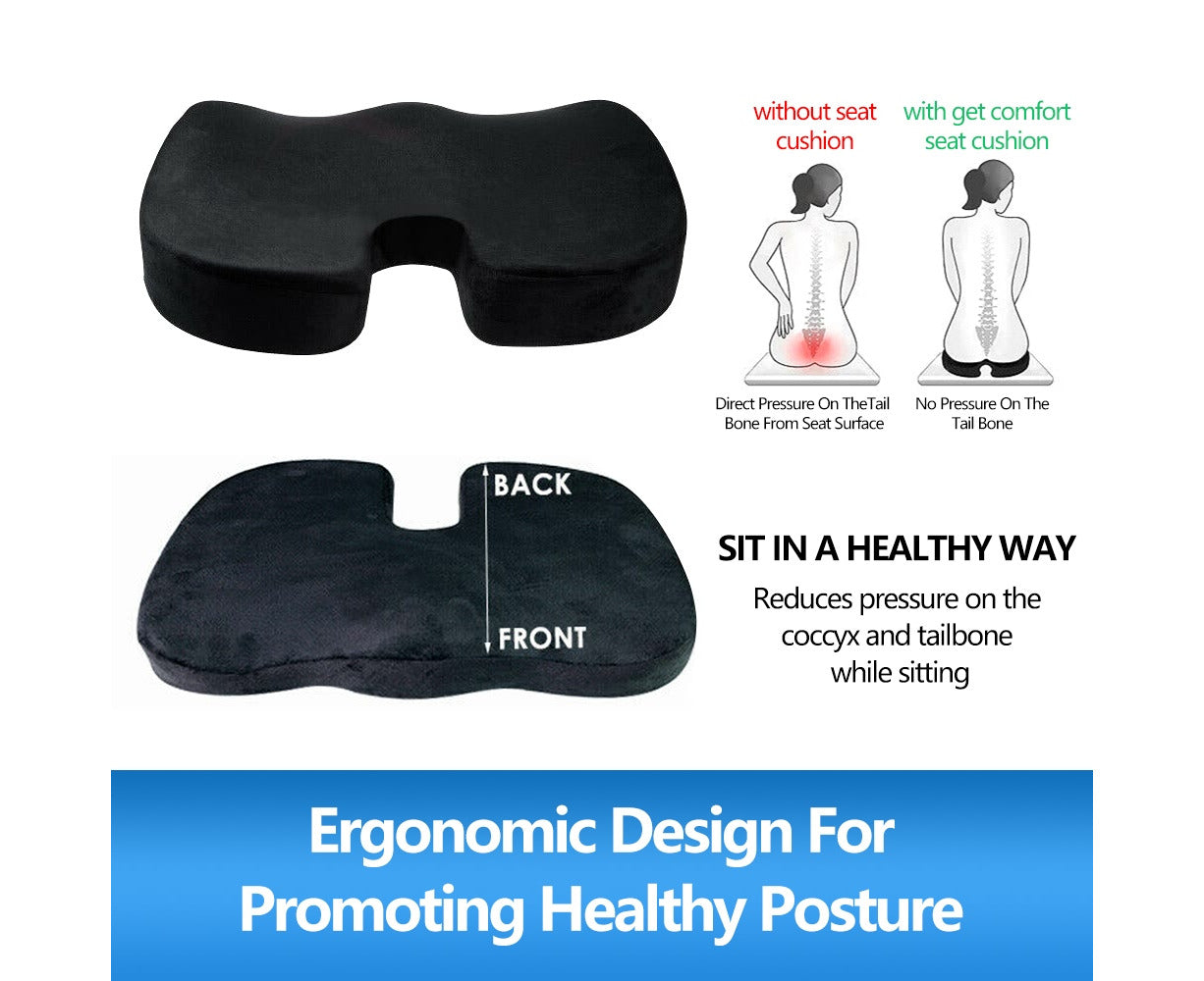 Orthopaedic Memory Foam Seat Cushion