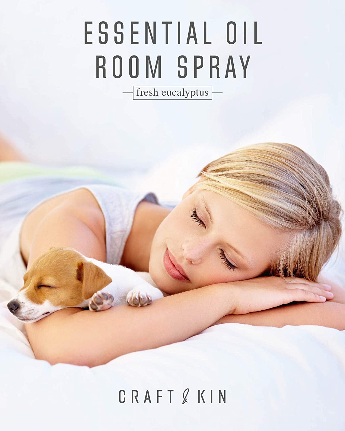 Eucalyptus Room Spray for Pillows and Bedding, Long-Lasting Room Freshener, Soothing Aroma Mist for Home and Sheets, 3.4 Oz