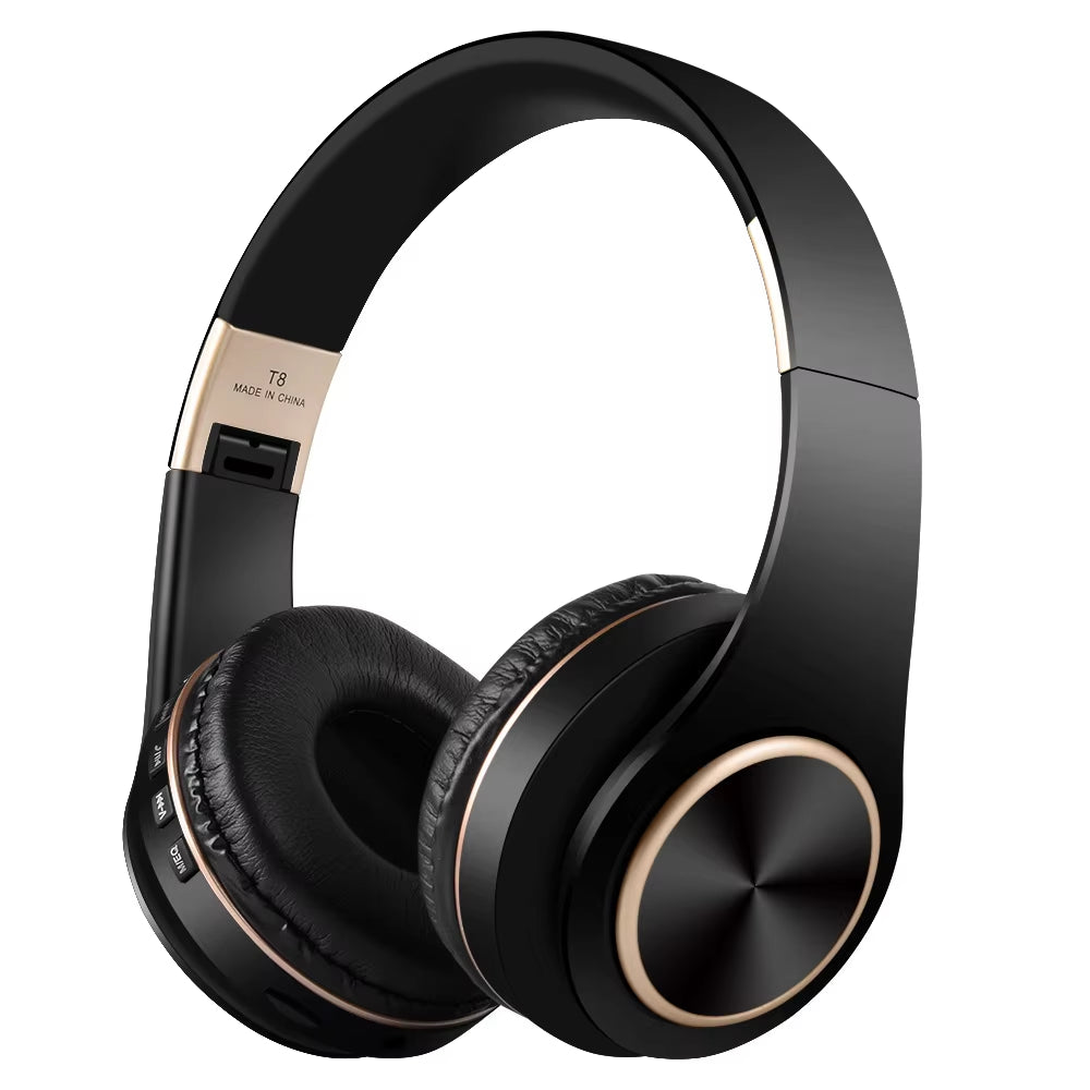 T8 Bluetooth Noise Cancelling Headphones 